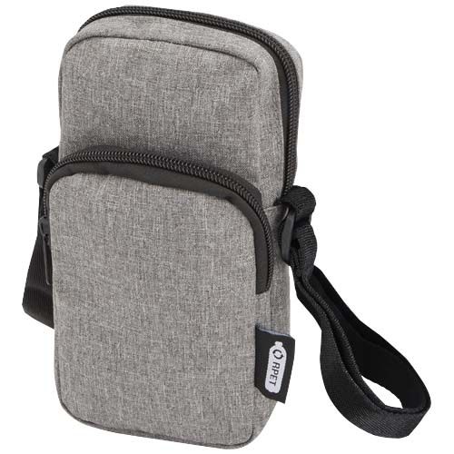 PF130078-2Ross Handytasche aus recyceltem GRS-Material_ heather grau