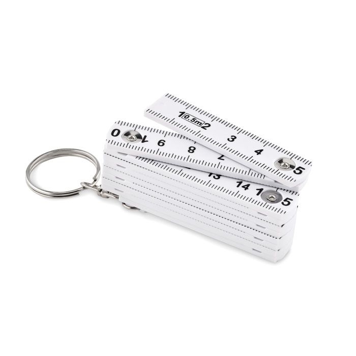 MO2238-06Fuster Schluesselring Zollstock 50cm_ weiss