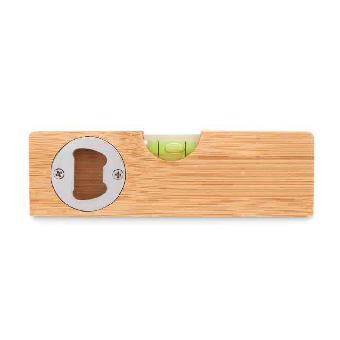MO6495-40Spiren Kapselheber mit Wasserwaage_ holz