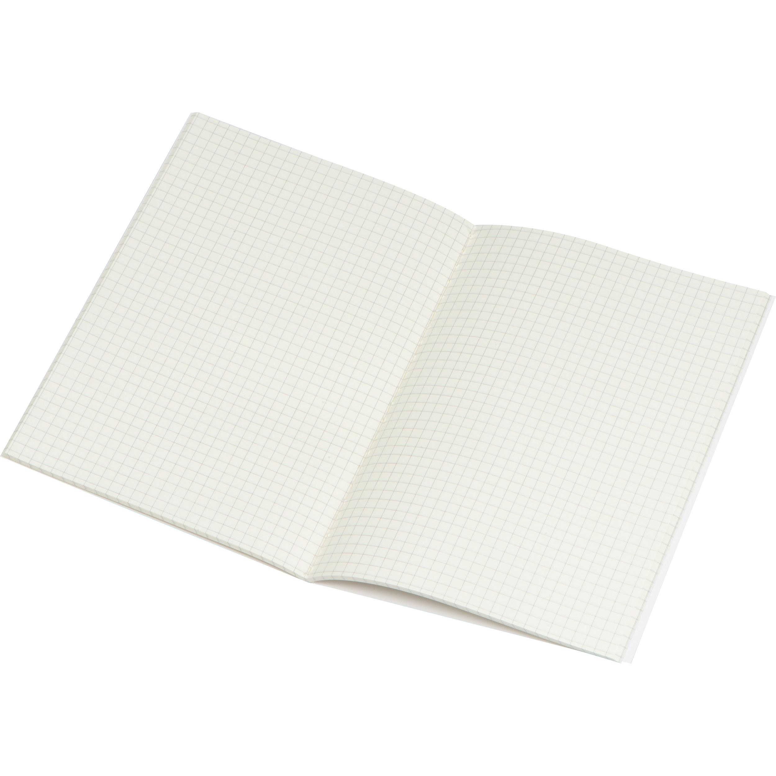 MA23258-08A5 Notizbuch mit karierten Blaettern SILAS_ gelb