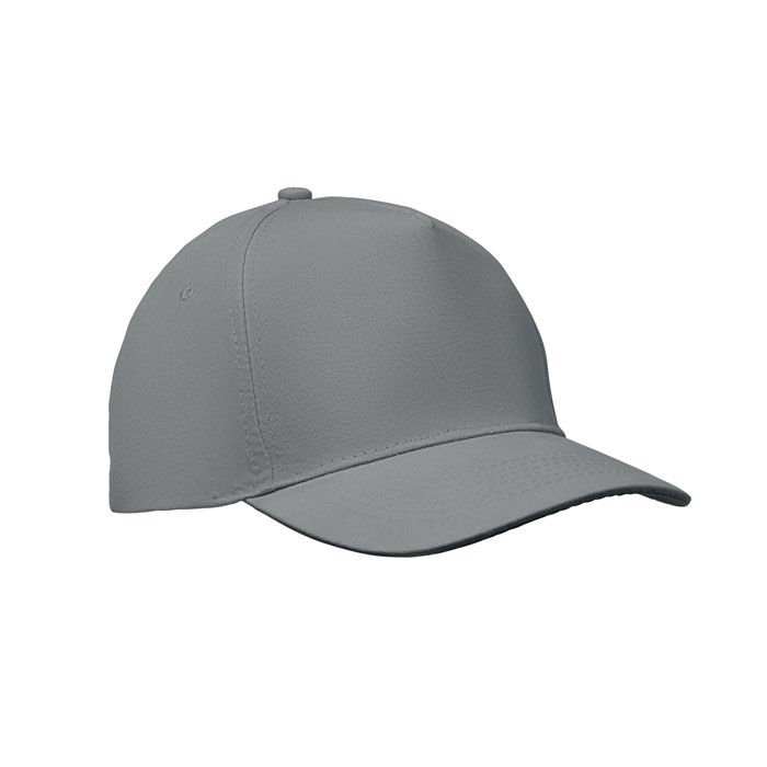 MO2345-07Sunny Baseball cap 5 panels 180gr_ grau