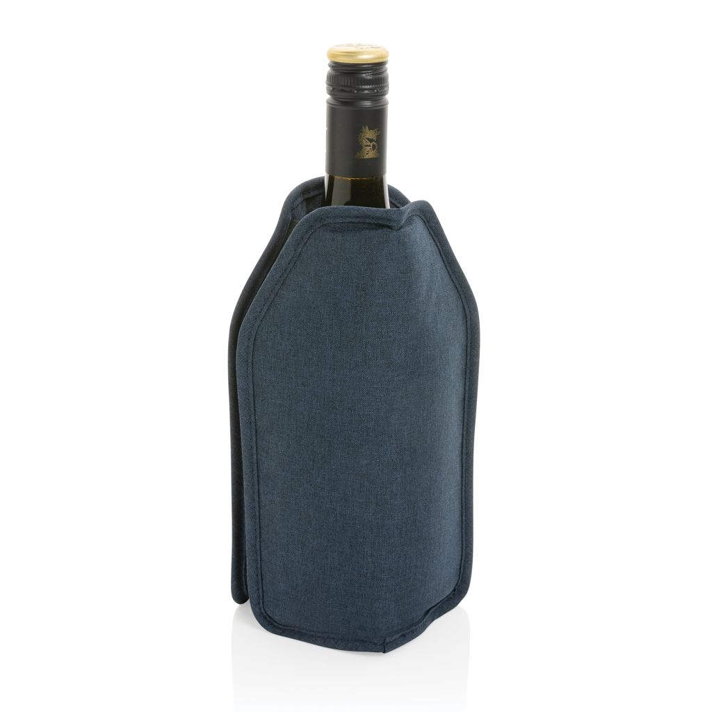 XDP915.01-25Vino AWARE™ rPET Weinkuehler-Sleeve_ navy blau