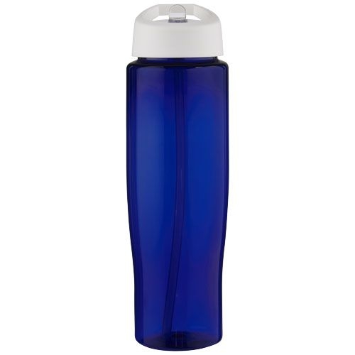 PF210449-2H2O Active® Eco Tempo 700 ml Sportflasche mit Ausgussdeckel_ weiss_blau
