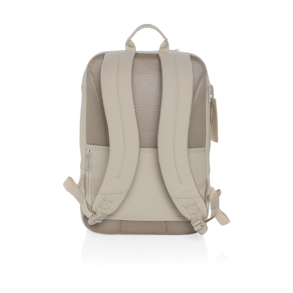 XDP763_28-2Armond AWARE™ RPET 15.6_ Deluxe Laptop-Rucksack_ beige
