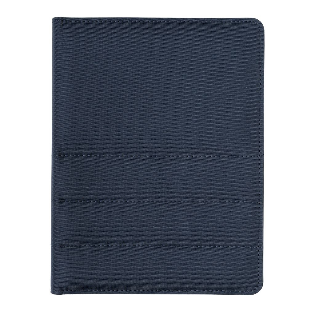 XDP774.17-5Impact AWARE™ RPET A5 Portfolio_ navy blau
