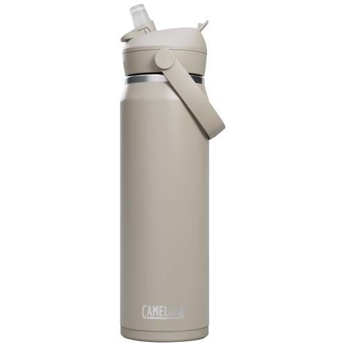 PF100888-2Camelbak® Thrive Flip VSS 740 ml Edelstahl Trinkflasche mit Flip Strohhalm_ hellgrau