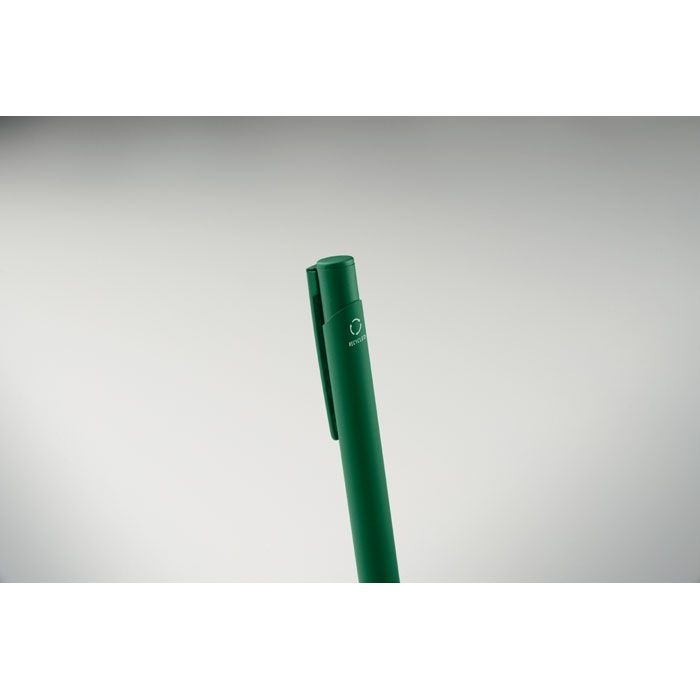 MO2799-09Escri Druckkugelschreiber recy. Alu_ gruen