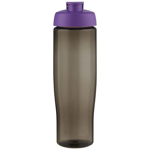 PF210448-5H2O Active® Eco Tempo 700 ml Sportflasche mit Klappdeckel_ lila_kohle