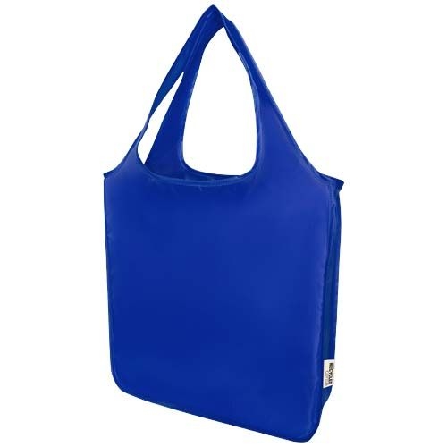 PF120614-3Ash grosse faltbare rPET Tragetasche 14L_ royalblau