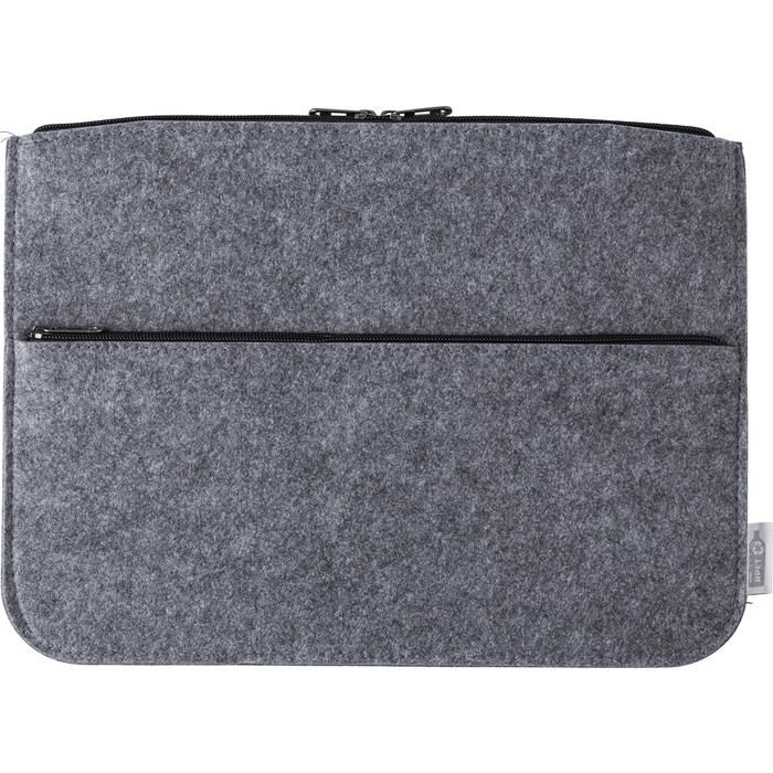 GI970956-03rPET Laptop-Tasche Emilia aus Filz_ grau