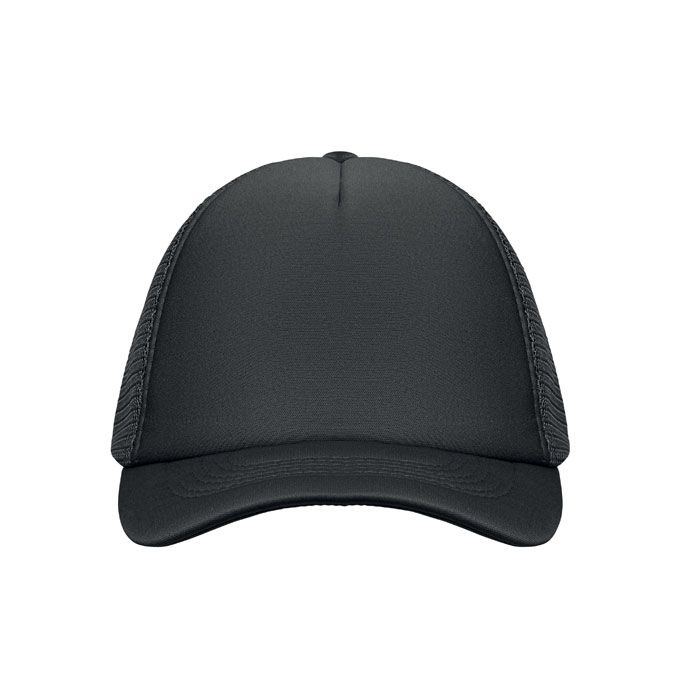 MO2269-03Bubble Trucker cap 5 panels_ schwarz
