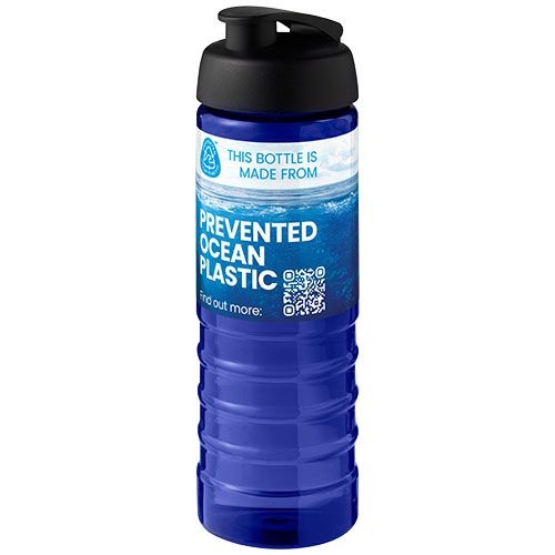 PF210479-7H2O Active® Eco Treble 750 ml Sportflasche mit Stuelpdeckel_ blau_schwarz
