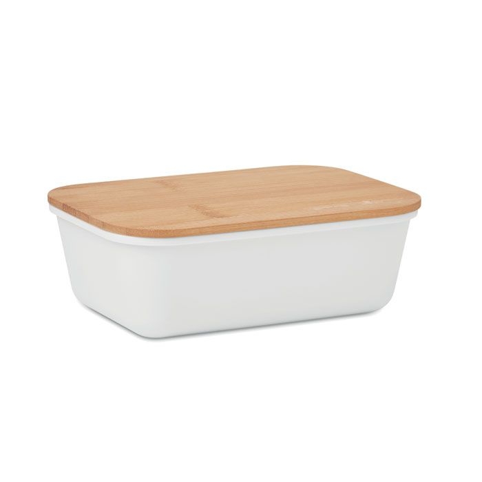 MO6240-06Thursday Lunch box mit bambus deckel_ weiss