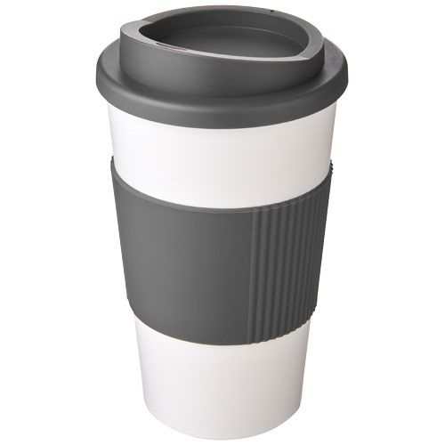 PF210002-30Americano® 350 ml Isolierbecher mit Schutzring_ weiss_grau