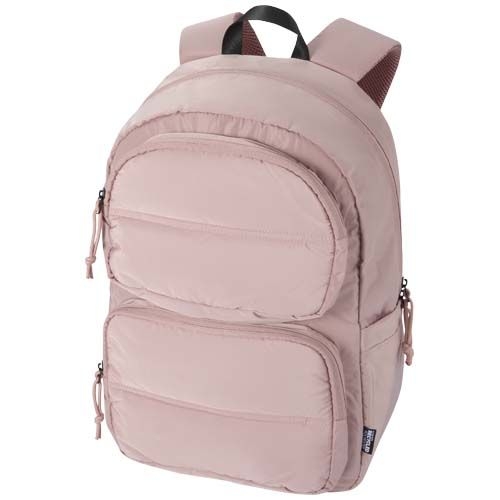 PF130114-2Puffer 15_6_ GRS recycelter Laptoprucksack 18L_ altrosa