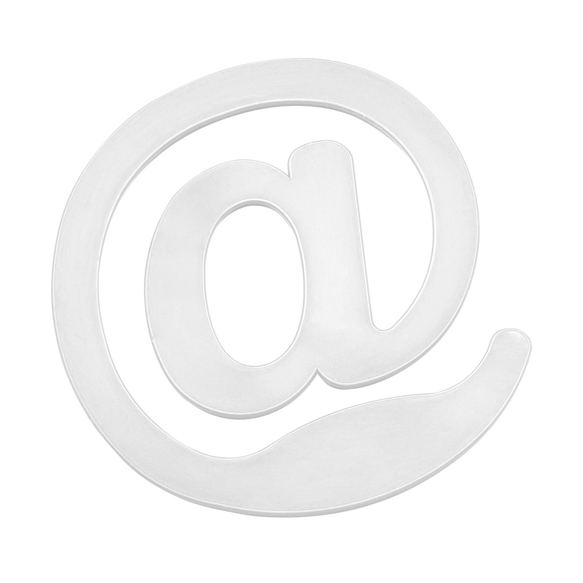 HE7879-0Zettelklammer _@-Zeichen_ weiss