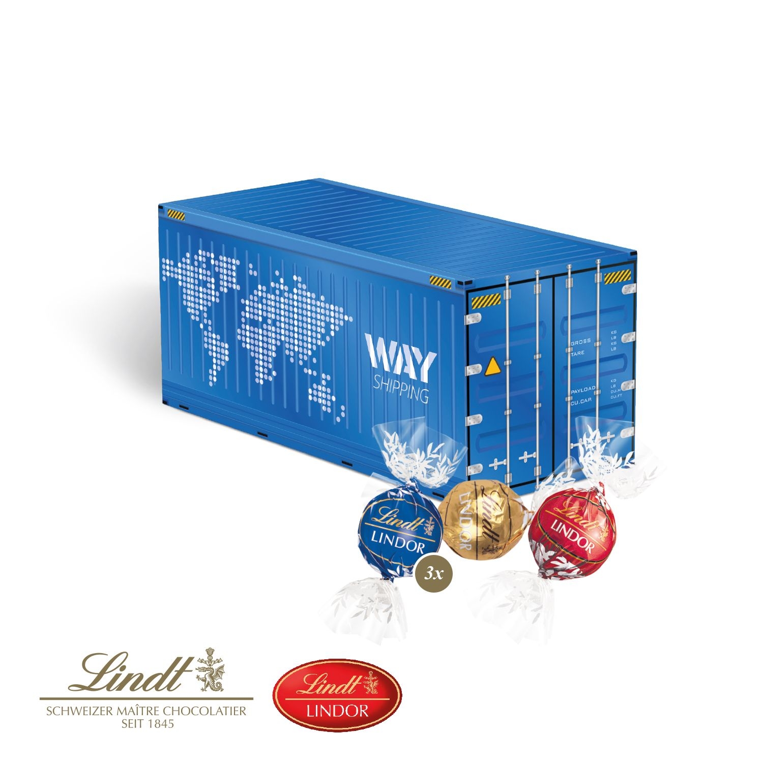 CD955543D Praesent _Container_ mit Lindor Pralinés