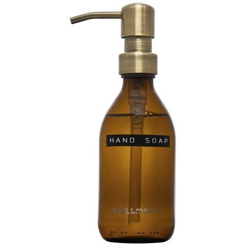 PF126406-2Wellmark Discovery 250 ml Handseifenspender und 150 g Duftkerze im Set_ Maroon rot