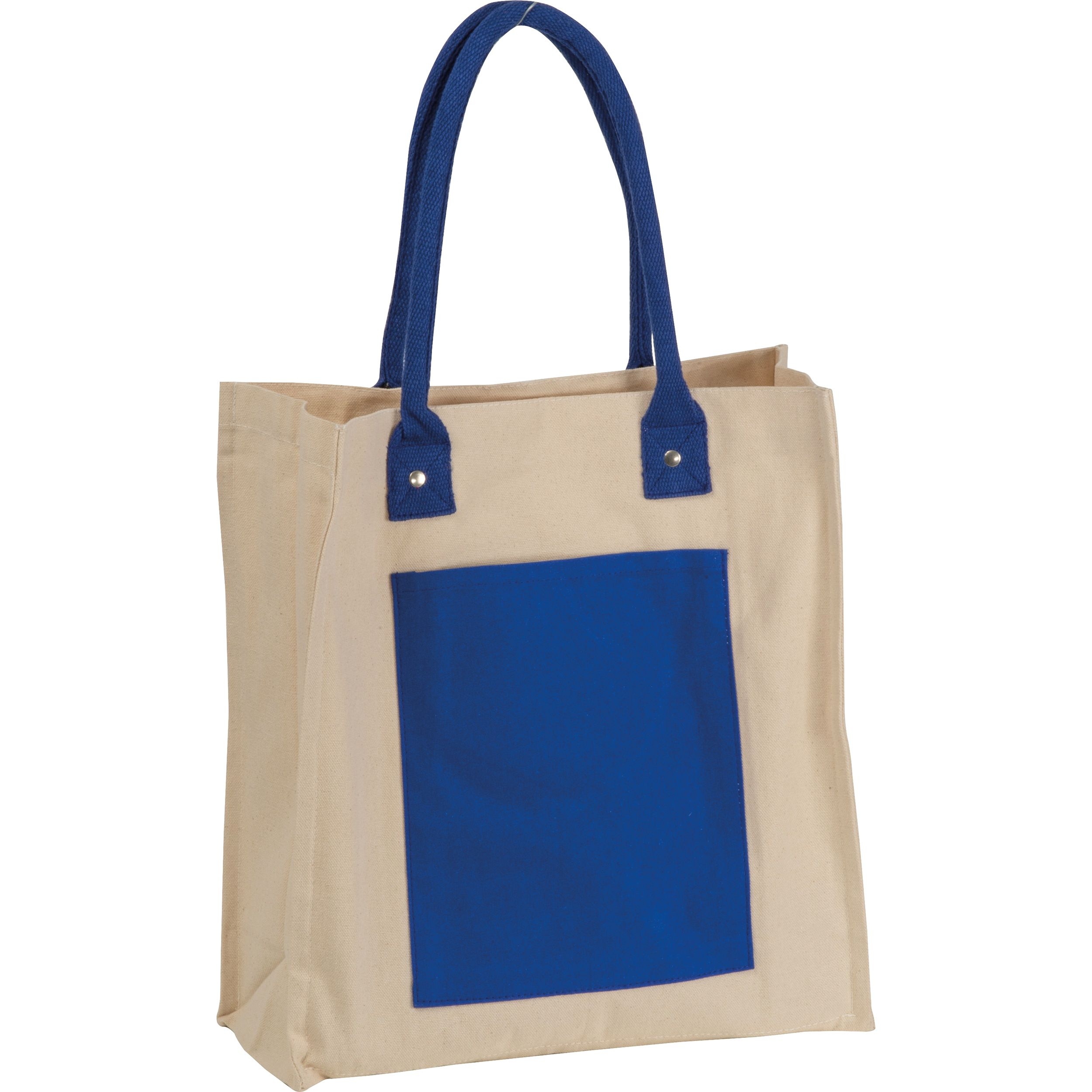 MA65218-04Canvas Shopper mit langen Henkeln RODOLFO_ blau