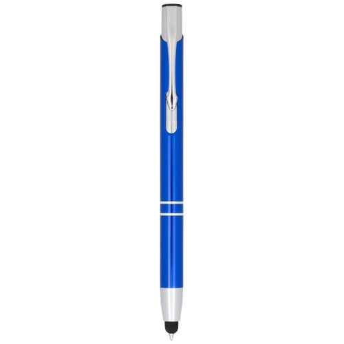 PF107298-6Moneta Kugelschreiber mit Metall Touchpen _blaue Mine_ royalblau
