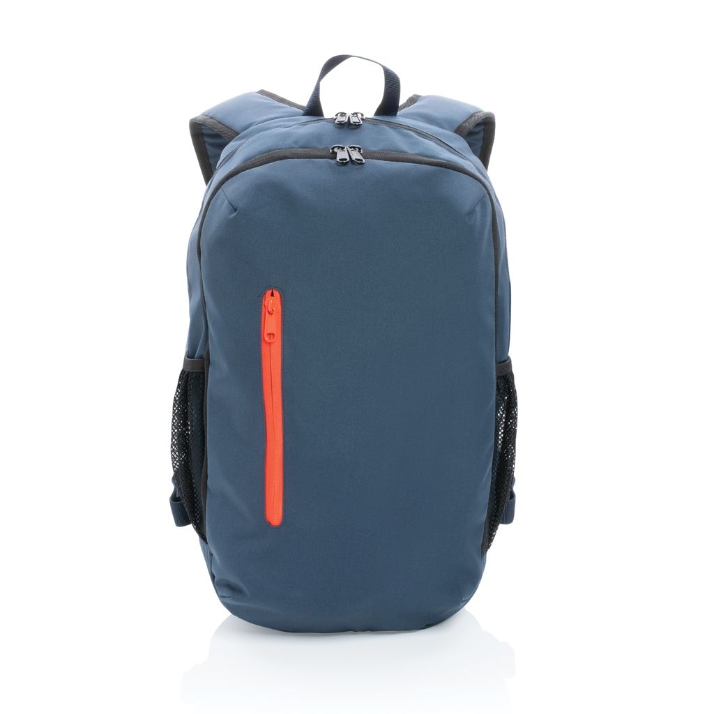 XDP760.17-5Impact AWARE™ 300D RPET Casual Rucksack_ navy blau