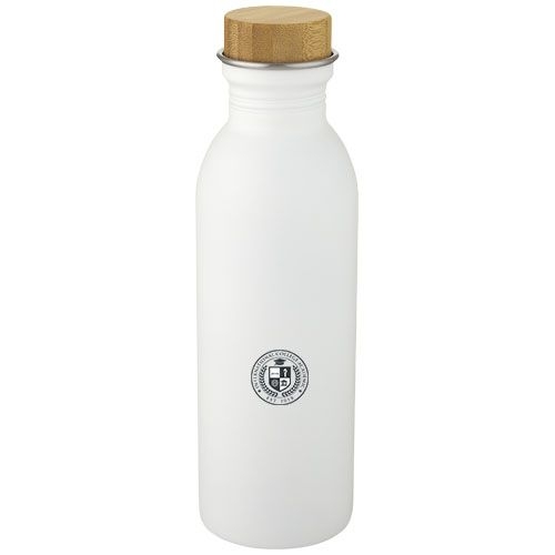 PF100677-1Kalix 650 ml Sportflasche aus Edelstahl_ weiss