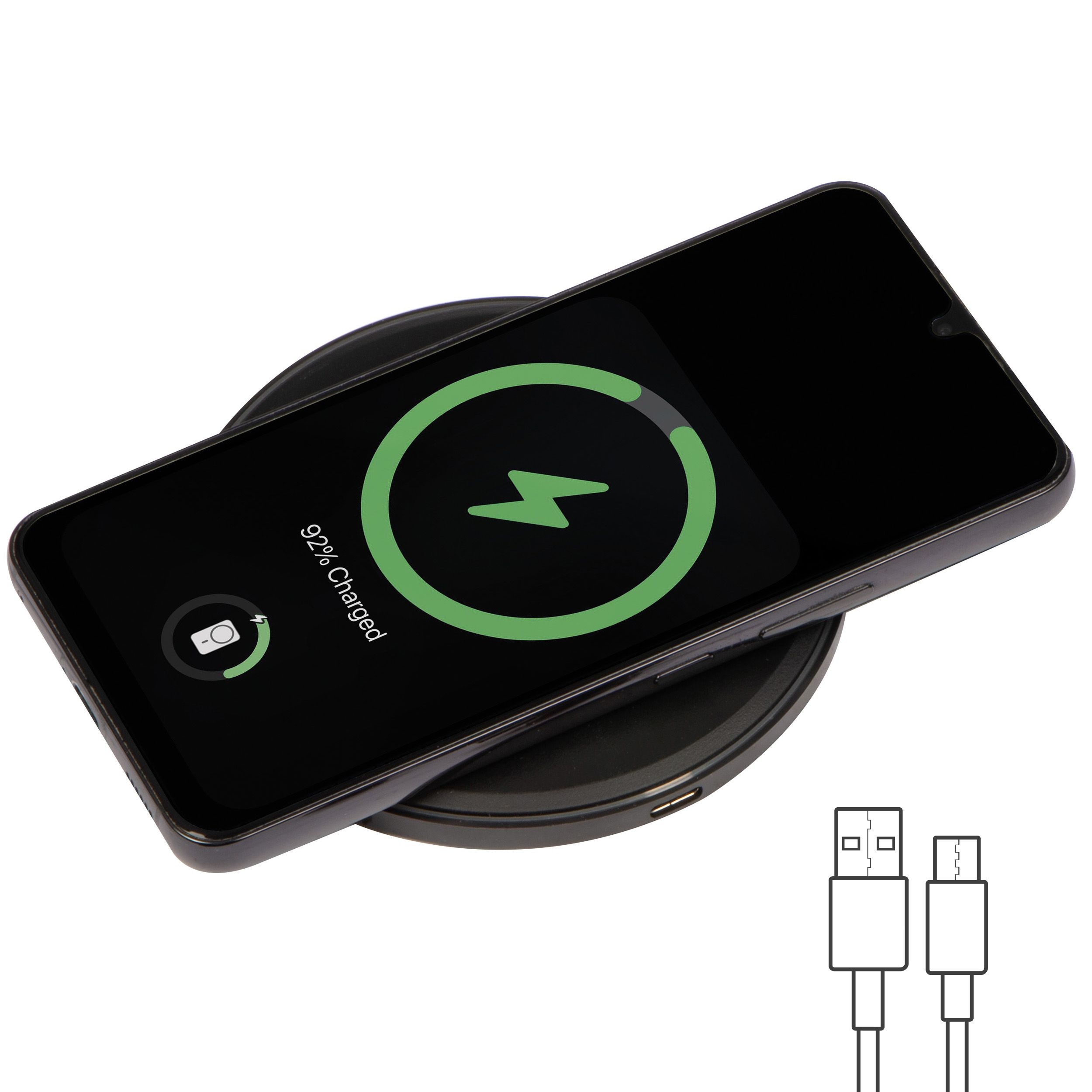 MA34241Wireless Charger mit LED Anzeige VICTORIA