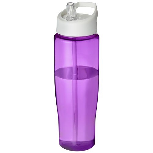 PF210044-14H2O Active® Tempo 700 ml Sportflasche mit Ausgussdeckel_ lila_weiss