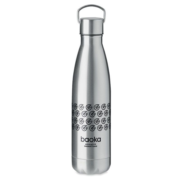 MO6896-16Arctic Doppelwandige Flasche 500ml_ mattsilber