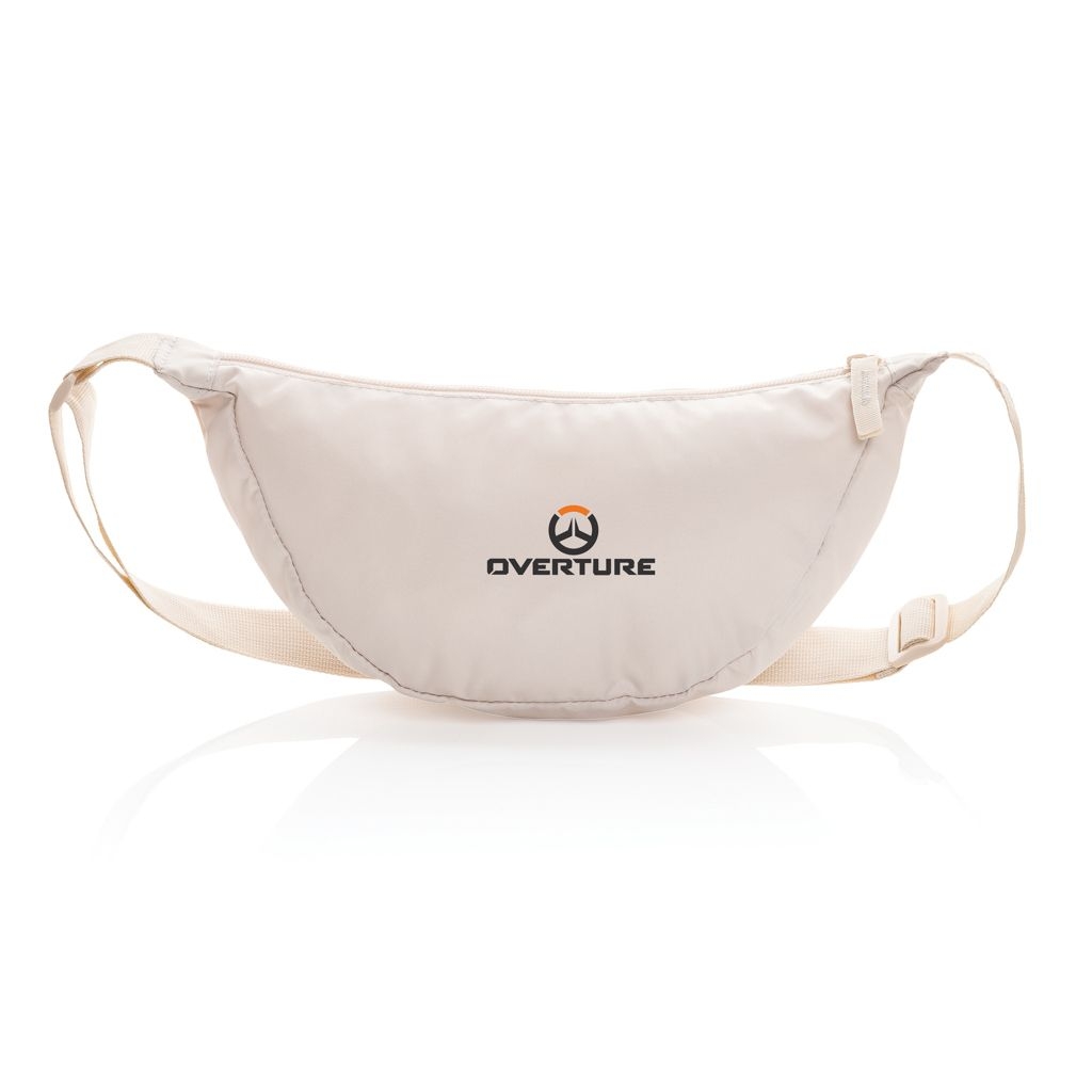 XDP763.20-19Crescent AWARE™ RPET Half-Moon Sling Tasche_ beige