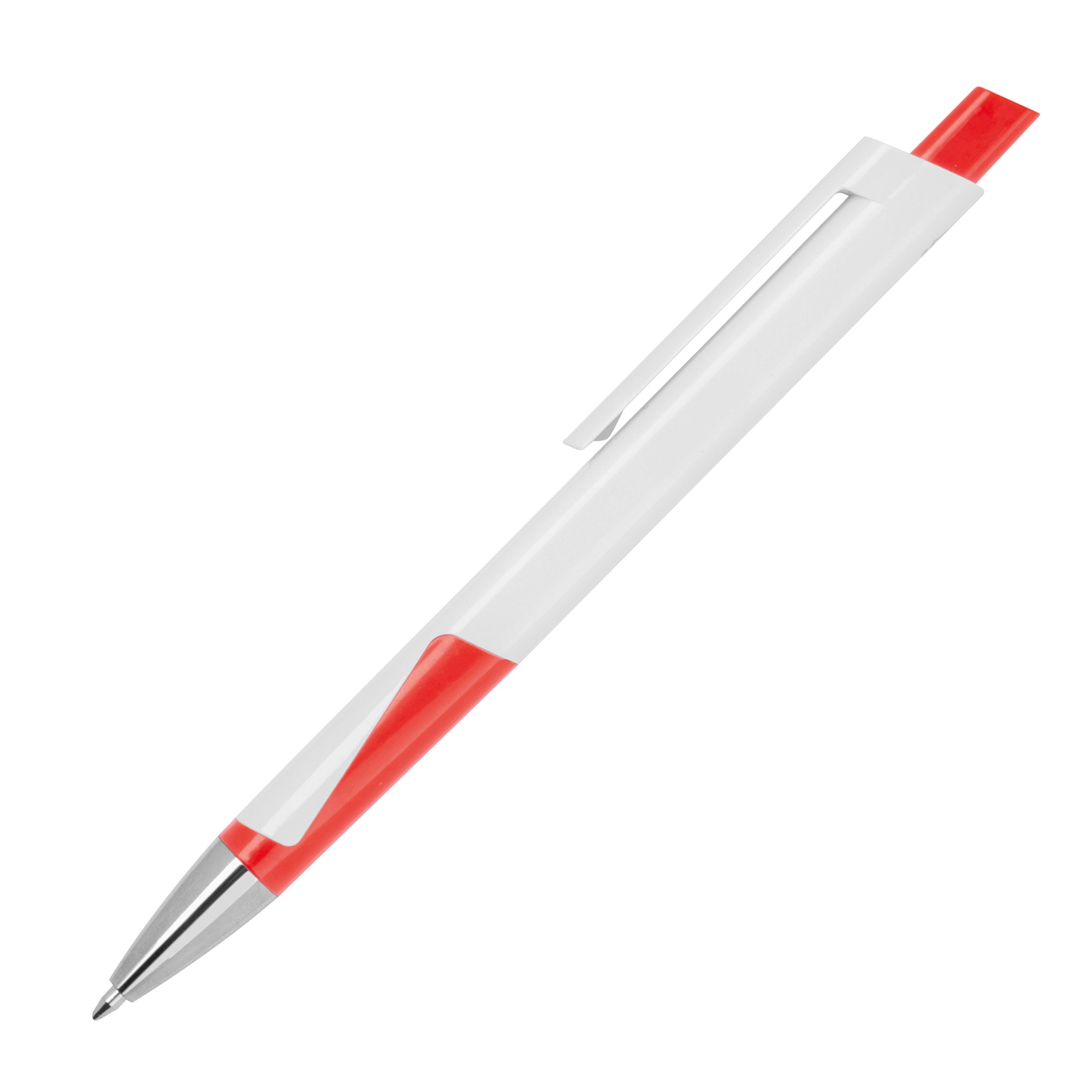 MA15471-05Recycelter ABS Kugelschreiber MAJA_ rot