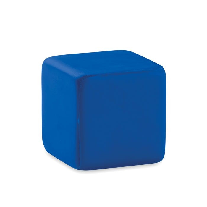 MO7659-04Squarax Anti-Stress-Wuerfel_ blau