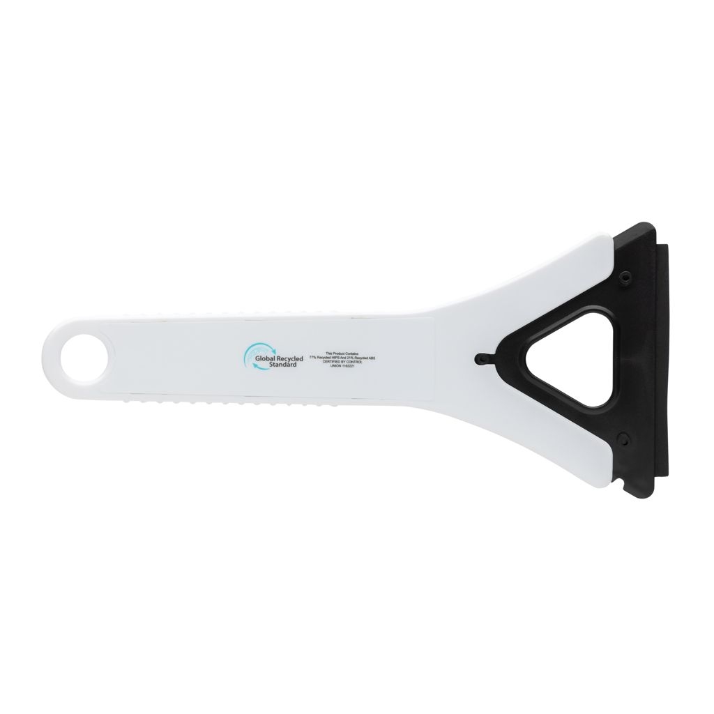 XDP239.00-3Polard 3-in-1-Eiskratzer aus RCS recyceltem Kunststoff_ weiss