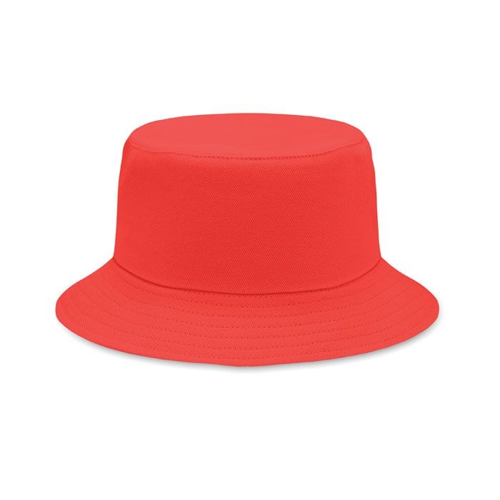 MO2261-05Monti Bucket hat polyester 260g_m²_ rot