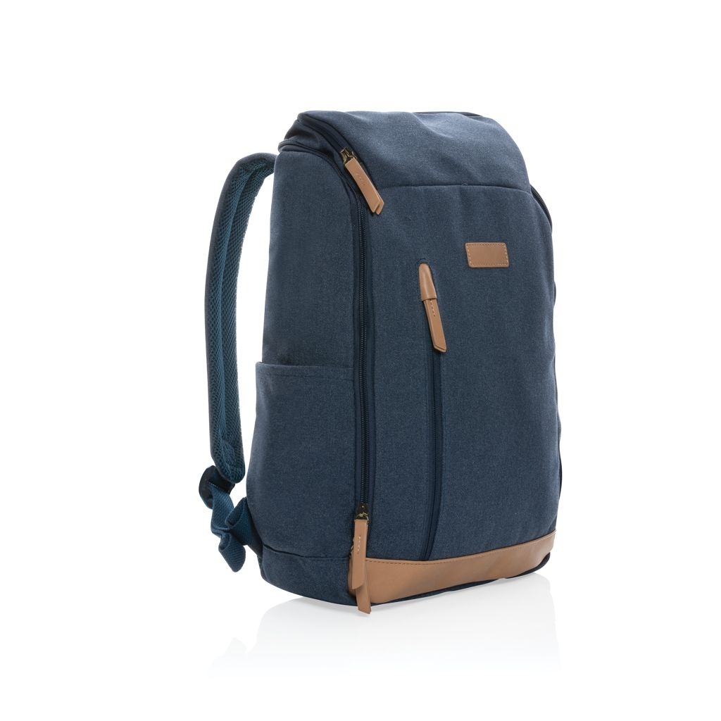 XDP760_24-5Impact AWARE™ 16 oz. r recyceltem canvas 15_ Laptop-Rucksack_ blau