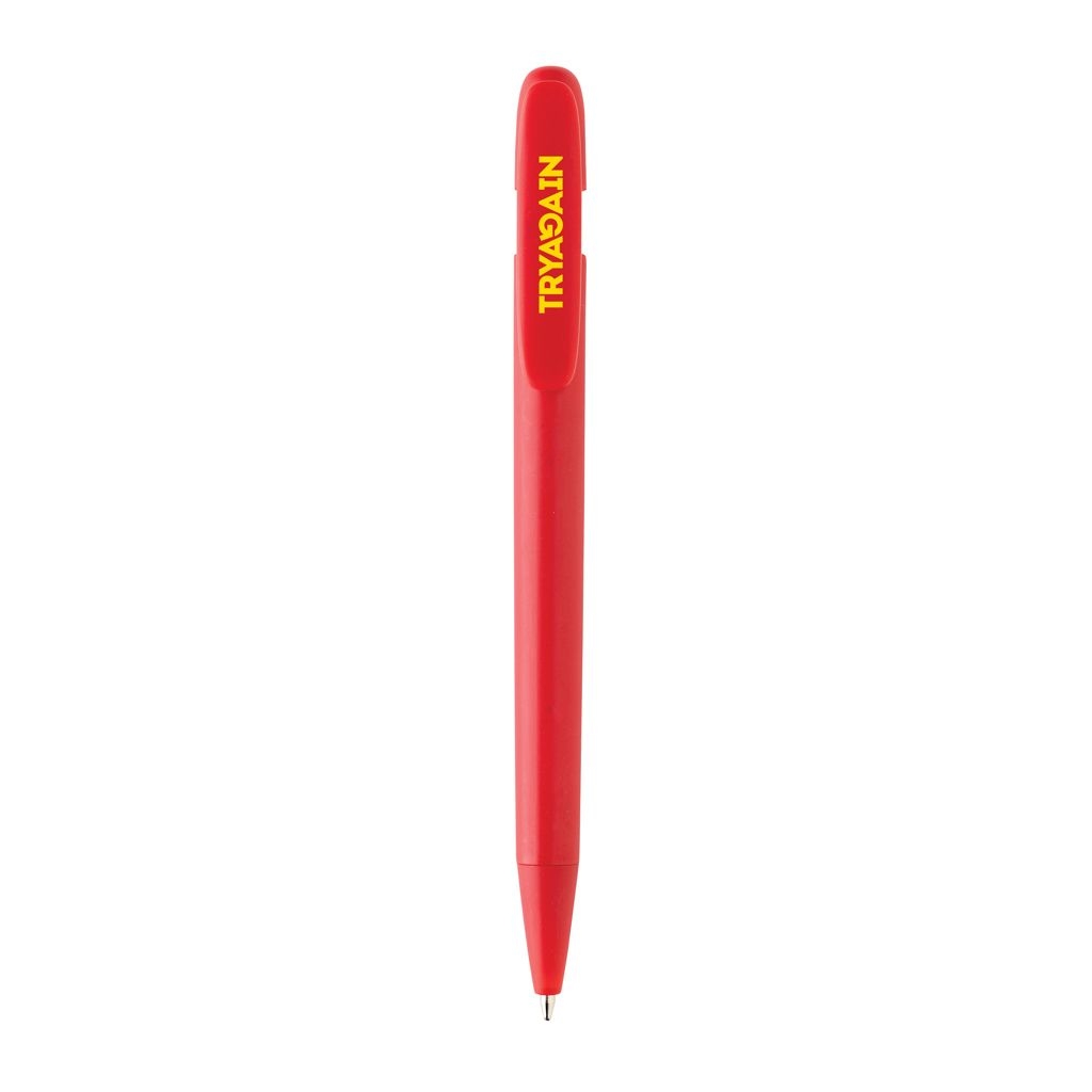 XDP611.27-04Devin Solid Stift aus GRS zertifiziertem rABS_ rot