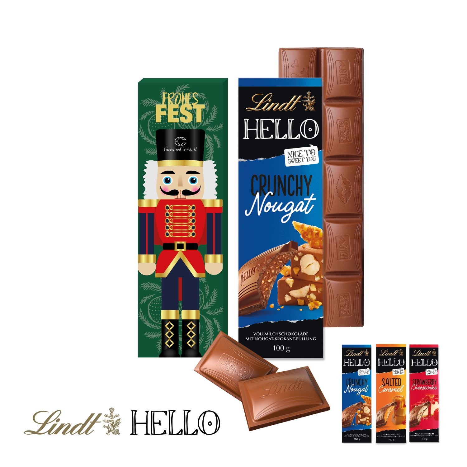 CD91266-03Schokoladentafel von Lindt HELLO