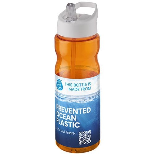 PF210099-7H2O Active® Eco Base 650 ml Sportflasche mit Ausgussdeckel_ orange_weiss