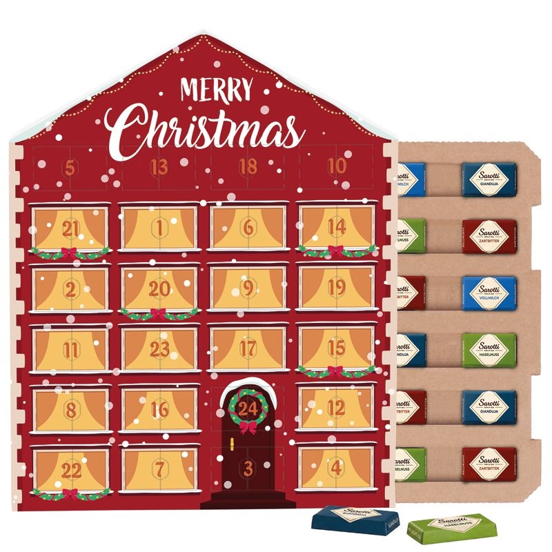 JG20096Taefelchen Adventskalender Haus ECO