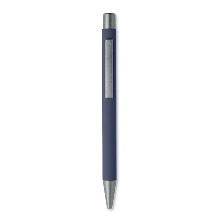 MO3222-85Nali Druckkugelschreiber recy. Alu_ marineblau