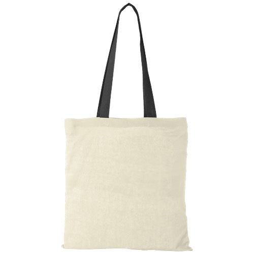 PF120131-1Nevada 100 g_m² Baumwoll Tragetasche 7L_ natural_schwarz