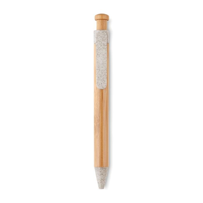 MO9481-13Toyama Oeko-Druckkugelschreiber_ beige