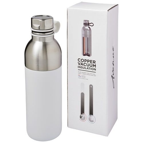 PF100588-3Koln 590 ml Kupfer-Vakuum Isolierflasche_ weiss