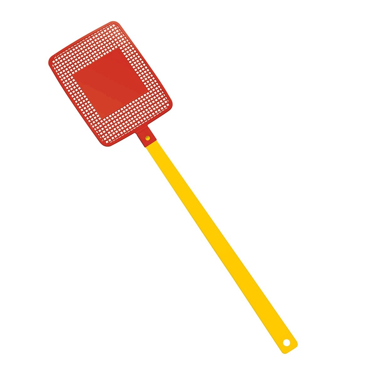 HE7806-4-1Fliegenklatsche _Rechteck_ gelb_ rot