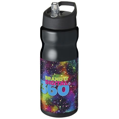 PF210049-2H2O Active® Base 650 ml Sportflasche mit Ausgussdeckel_ schwarz