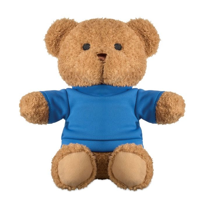 MO2745-04Jackie Teddybaer mit T-Shirt 23cm_ blau