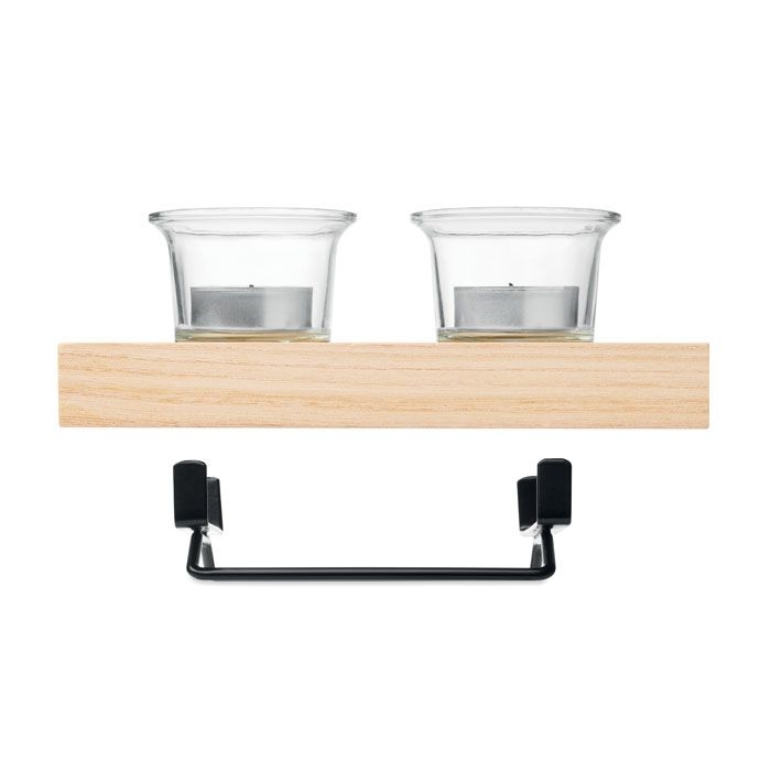 MO3114-40Irondle Teelichthalter-Set_ holz
