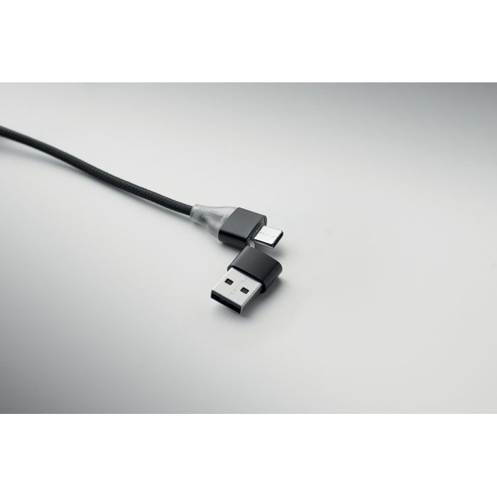 MO3150-03Hublue 5in1 Ladekabel_ schwarz