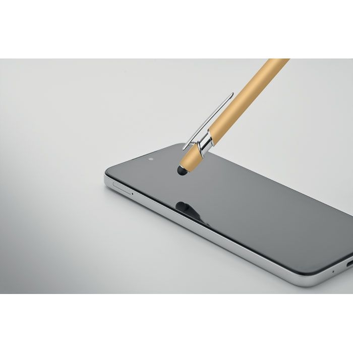 MO2798-98Siparo Druckkugelschreiber mit Stylus_ golden