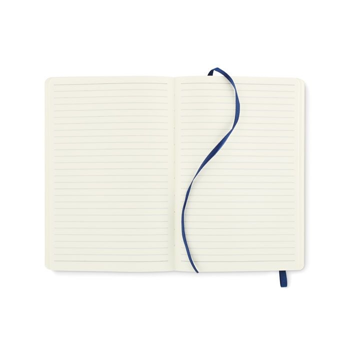 MO2118-04Breta DIN A5 Notizbuch recycelt_ blau